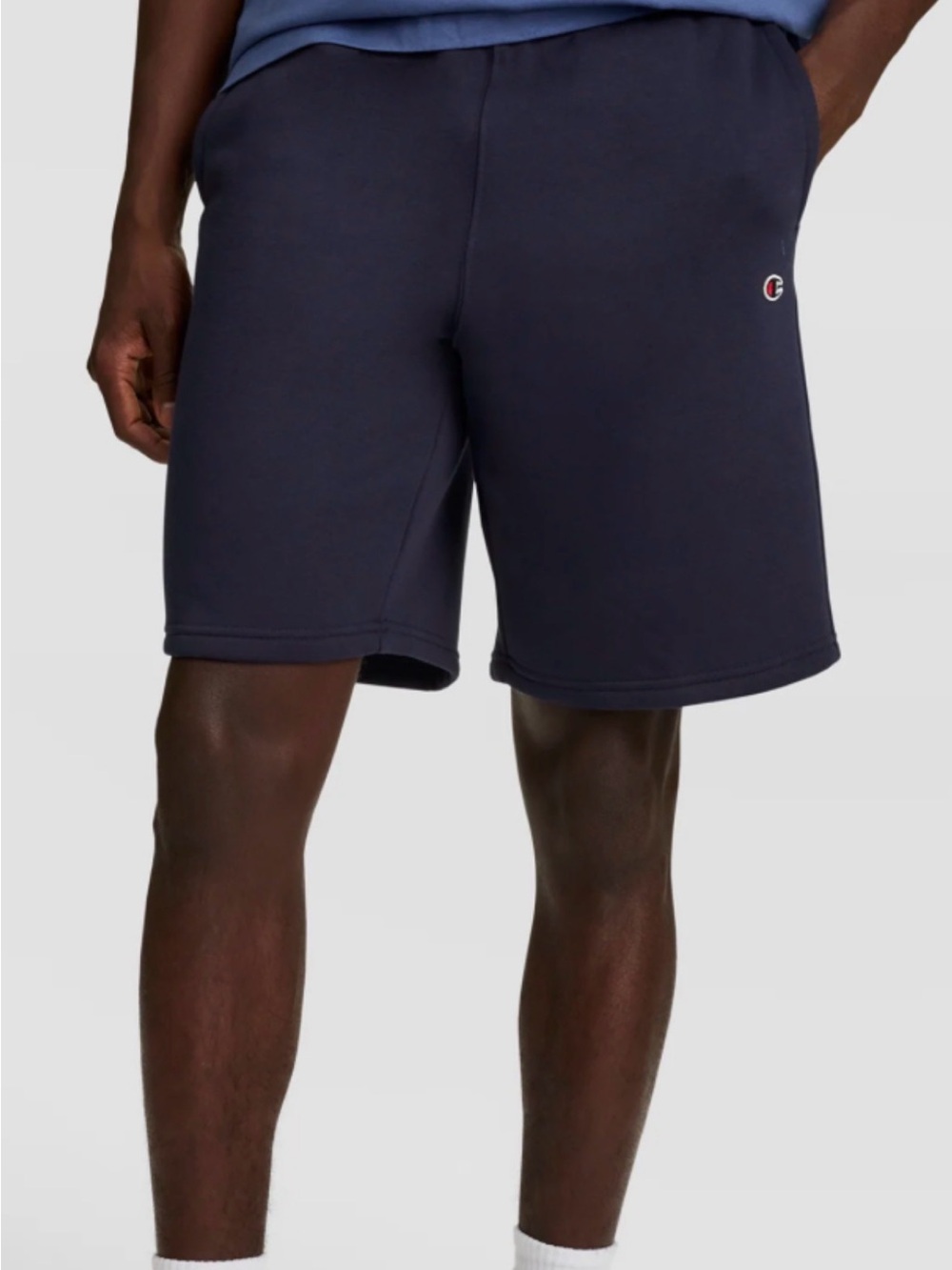 Champion Men's Navy Blue Athletic Fleece Shorts Size Small NWT